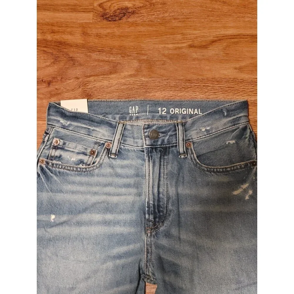 NWT Gap Teen‎ Size 12 Original Medium Wash